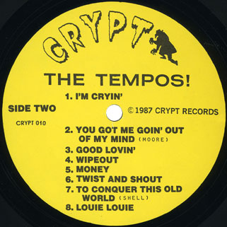 tempos lp back from the grave special edition label 2