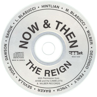 the reign cd now and then label