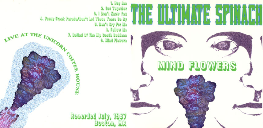 ultimate spinach cd mind flowers sleeve out