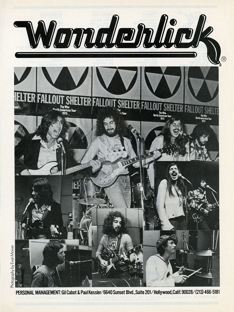 wonderlick cover magazine 1974