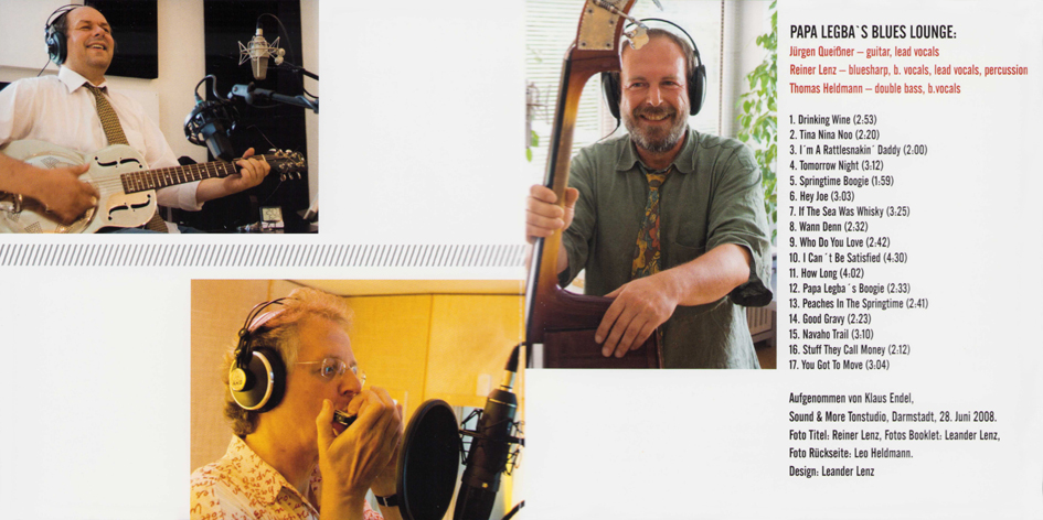 Papa Legba's Blues Lounge CD Good Old Stuff cover in