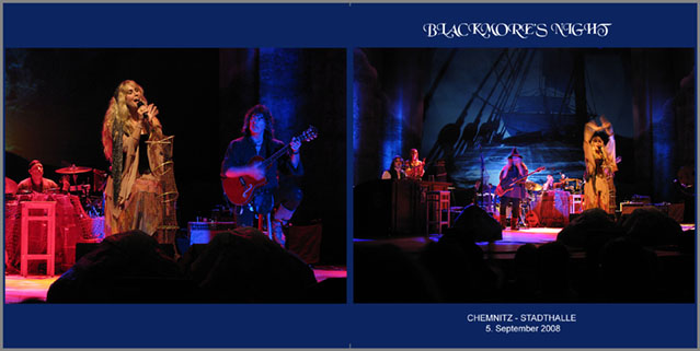 blackmore's night 2008 09 05 stadthalle chemnitz germany cover