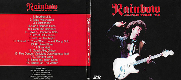 rainbow 1984 03 14  dvd japan tour'84 no label digipack cover out