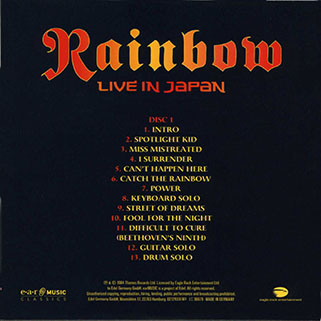 rainbow 1984 03 14 live in japan ear 0212933emx cd 1 back