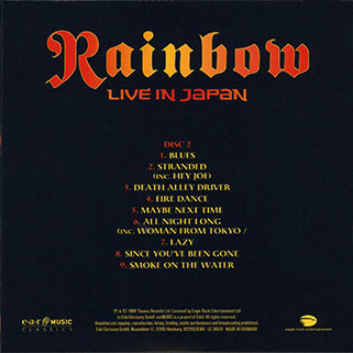 rainbow 1984 03 14 live in japan ear 0212933emx cd 2 back