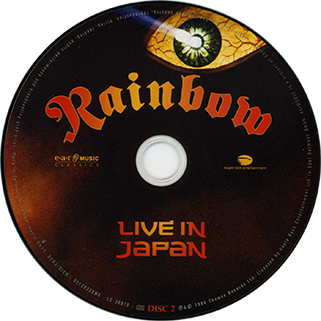 rainbow 1984 03 14 live in japan ear 0212933emx cd 2 label