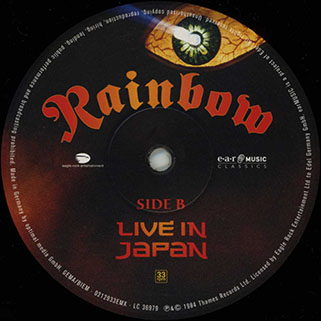 rainbow 1984 03 14 live in japan ear 0212933emx label b