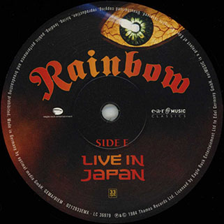 rainbow 1984 03 14 live in japan ear 0212933emx label e