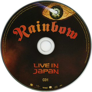 rainbow 1984 03 14 live in japan ward gqxs 90064-7 label cd 1
