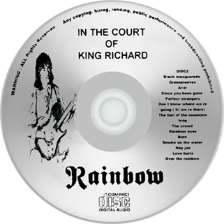 ritchie blackmore's rainbow 1995 10 12 appenweier court of king richard label 2
