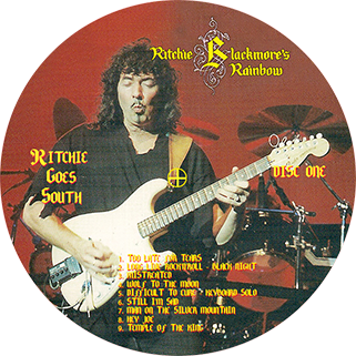 
ritchie blackmore's rainbow 1996 07 06 sao paulo cd ritchie goes south label 1