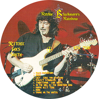
ritchie blackmore's rainbow 1996 07 06 sao paulo cd ritchie goes south label 2