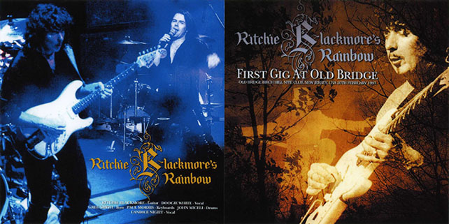 
ritchie blackmore's rainbow 1997 02 20 cd first gig at old bridge cover