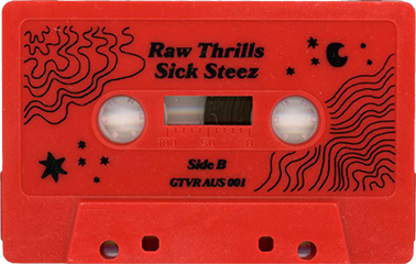 raw thrills audio tape sick teez side b
