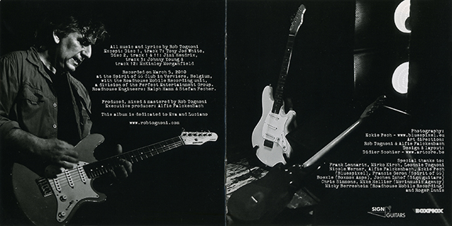 rob tognoni rock and roll live booklet 2