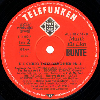 robert last die stereo tanz diskothek nr 4 label 2