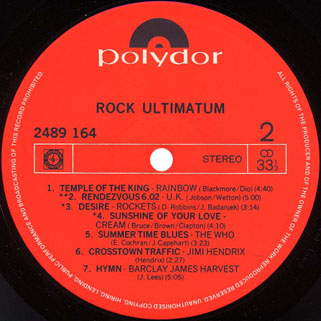 roy buchanan rock ultimatum label 2