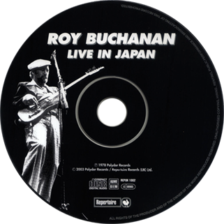 roy buchanan live in japan repertoire label