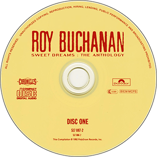 roy buchanan sweet dreams anthology label 1