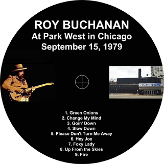 roy buchanan 1979 09 15 park west chicago label