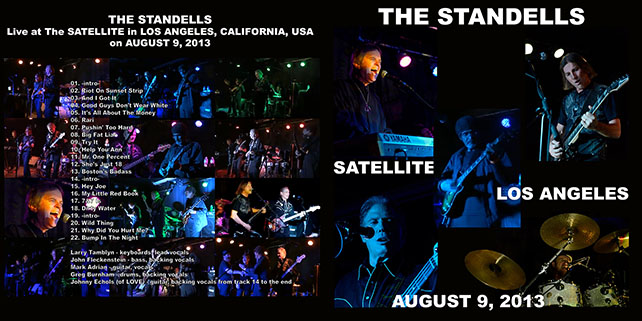 standells 2013 08 09 at the satellite cover
