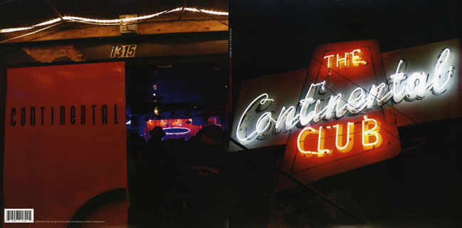steve earle lp continental club cover out