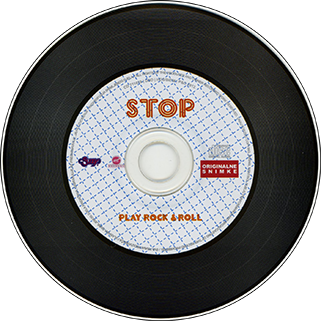 Stop CD Play Rock & Roll label