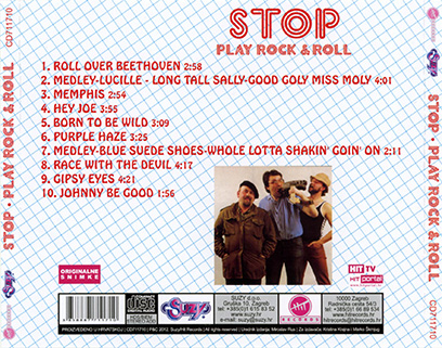 Stop CD Play Rock & Roll tray
