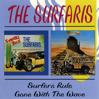 surfaris 2 cd surfers rules / gone with the wave front