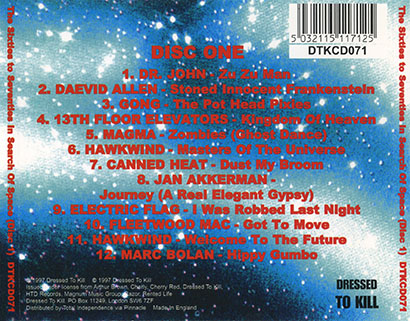 tim rose boxset in search of space cd 1 tray