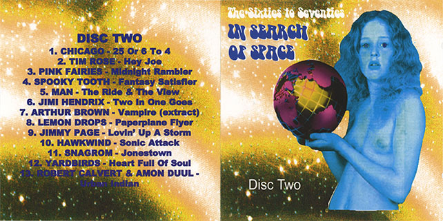 tim rose boxset in search of space cd 2 cover out