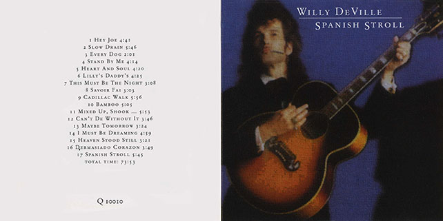 willy deville 1993 cd spanish stroll live usa cover out