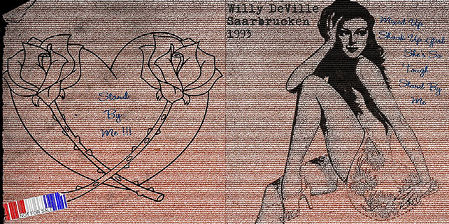 Willy DeVille live in Saarbrucken, Germany in 1993 cover