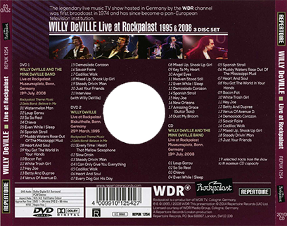 willy deville 1995 03 25-20080719 rockpalast 1995-2008 tray out