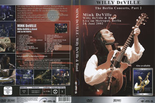 willy deville dvd in berlin cover