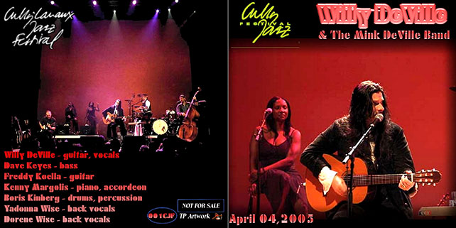 willy deville 2005 04 04 cully jazz festival Lavaux switzerland cover