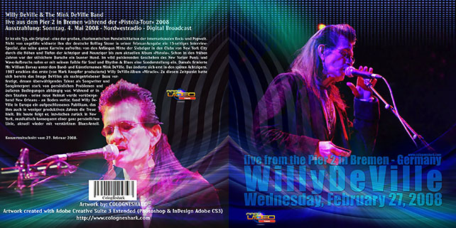 willy deville 2008 02 27 pier 2 bremen germany cover