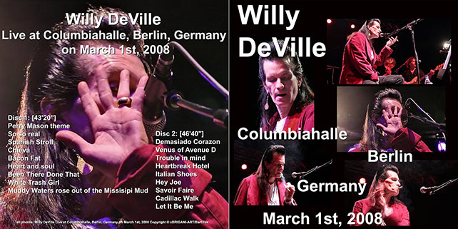 willy deville 2008 03 01 columbiahalle berlin germany cover
