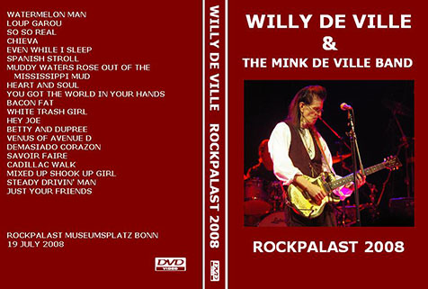 willy deville 2008 07 19 museumplatz bonn wdr rockpalast cover