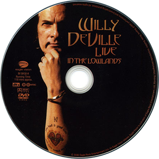 willy deville 2005 at the paradiso dvd live in the lowlands label
