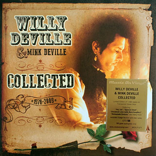 willy deville 2 lp collected (1976-2009) front sticker