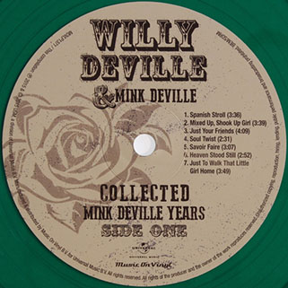 willy deville 2 lp collected (1976-2009) label 1