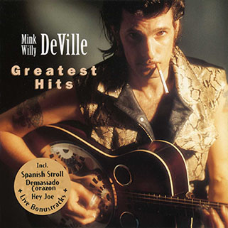 willy deville cd greatest hits emi front sticker