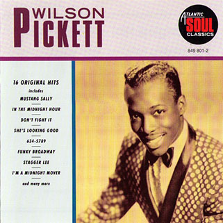 wilson pickett 16 original hits front