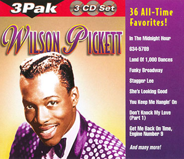 wilson pickett 3 cd 36 all time favorites front