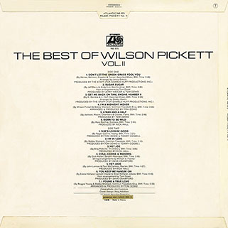 wilson pickett best of volume 2 france 940075 back