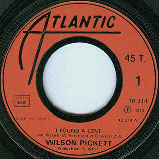 wilson pickett single hey joe france 1973 label 2
