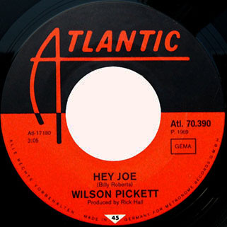 wilson pickett single hey joe germany label 1