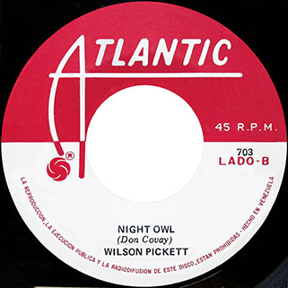 wilson pickett single venezuela night owl