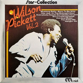 wilson pickett lp star collection wilson pickett volume 2 front